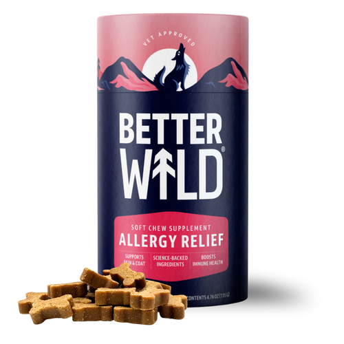 BetterWild Allergy Relief Chews for dogs - product packaging